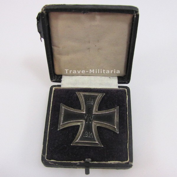 Eisernes Kreuz 1. Klasse 1914 im Etui Hersteller KO