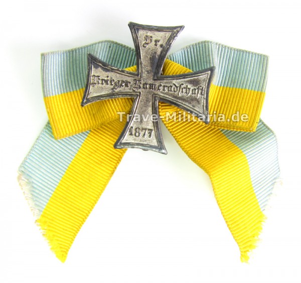 Abzeichen Pr. Kriegerkameradschaft 1877 in Eiserner Kreuz Form