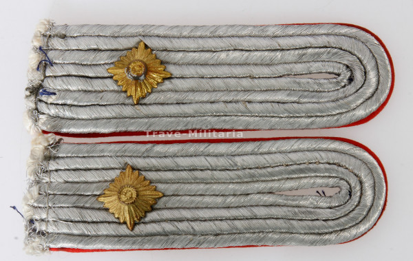 Luftwaffe Paar Schulterklappen Oberleutnant der Flakartillerie