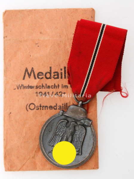 Medaille Winterschlacht im Osten 1941/42 mit Tüte
