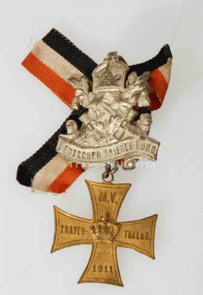Militär-Verein Traventhal u.U. 1911 Mitgliedsabzeichen