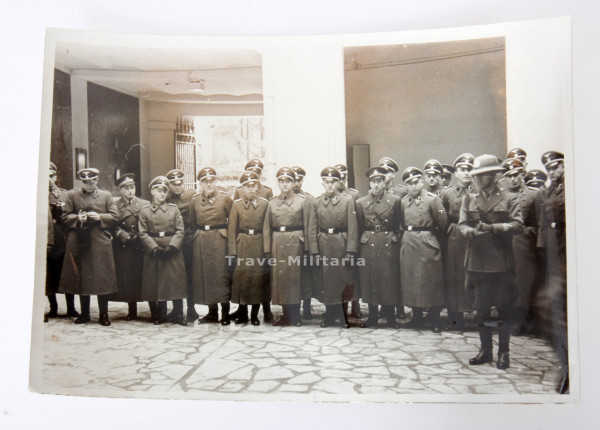 Foto SS- Offiziere und Italienische Offiziere SS Schule Bernau