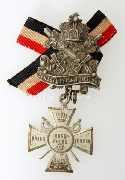 Kriegerverein Todesfelde u.K. 1897 Mitgliedsabzeichen