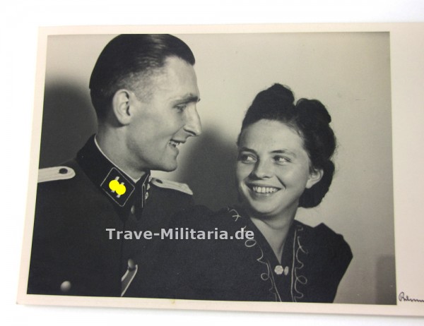 Foto SS Obersturmführer Karl-Heinz Bestmann und Frau Obersalzberg 1942