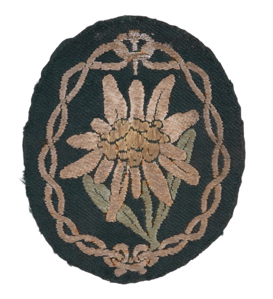 Wehrmacht Heer Ärmelabzeichen für Mannschaften der Gebirgstruppe