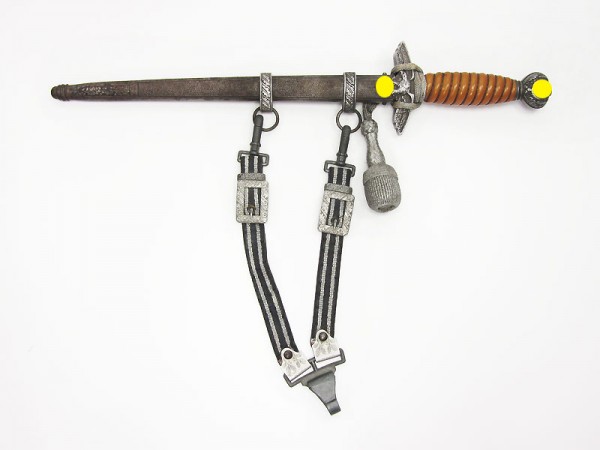 Luftwaffenoffiziersdolch mit Luxusgehänge