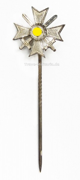 Miniaturnadel Kriegsverdienstkreuz 1. Klasse mit Schwertern