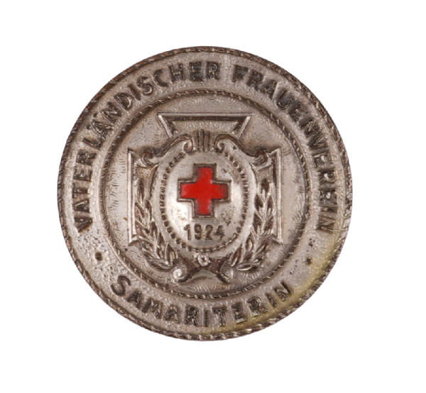Vaterländischer Frauenverein vom Roten Kreuz Brosche für Samariterin