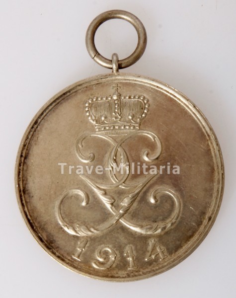 Schwarzburg Rudolfstadt Silberne Medaille für Verdienste im Kriege 1914