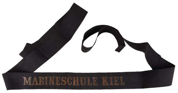 Kriegsmarine Mützenband "Marineschule Kiel"