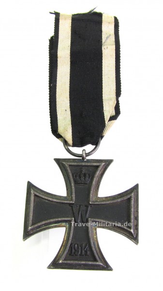 Eisernes Kreuz 2. Klasse 1914 am Band mit Hersteller