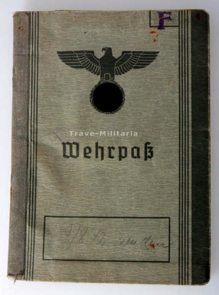 Wehrpass Christian Friedrich Inf. Regt. 330, gefallen 1942