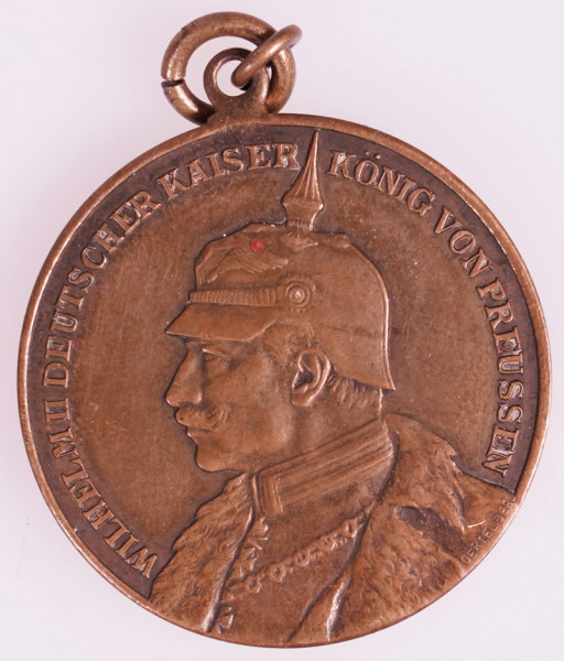 Medaille Kronprinz- Dragoner- Regiment 100 Jahr Feier; Waterloo 1813-1913