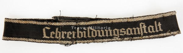 HJ Ärmelstreifen Lehrerbildungsanstalt für Führer