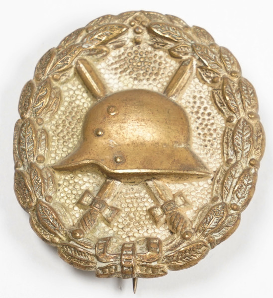 Verwundetenabzeichen in Mattweiß 1918