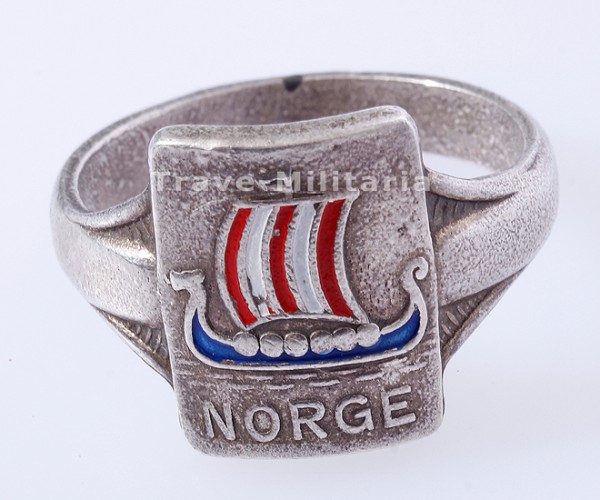Ring Norge eines Wehrmachtssoldaten in Norwegen