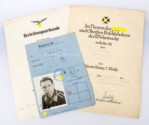 Papiere Fritz Wiese K.G. 54
