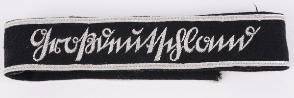 Wehrmacht Heer Ärmelstreifen "Großdeutschland" für Offiziere