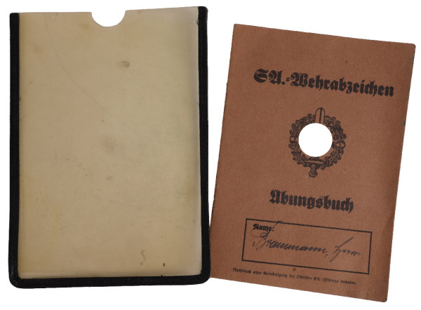 SA- Wehrabzeichen Übungsbuch Brammann Elmshorn