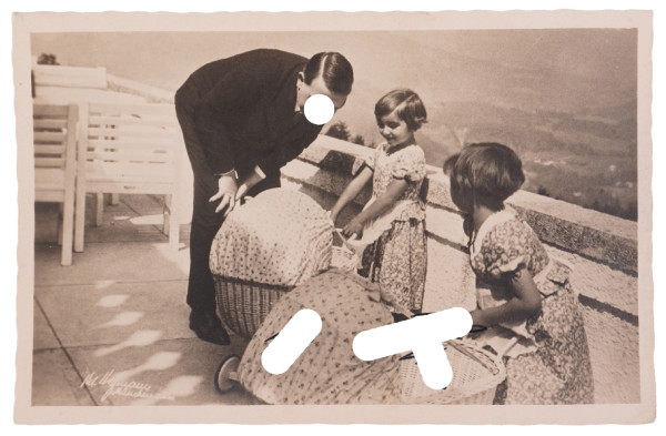 Postkarte mit Originaler Unterschrift AH