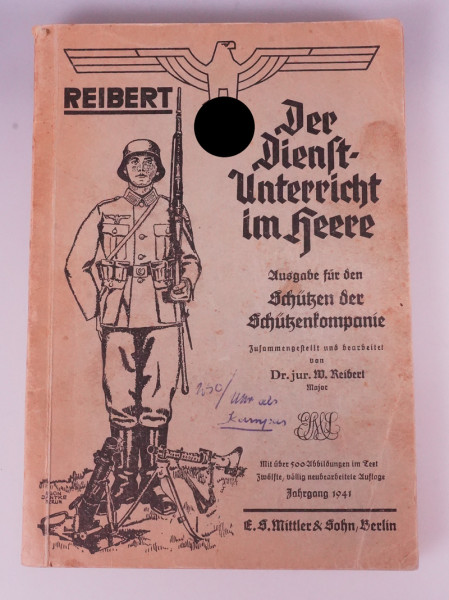 Buch: "Dienstunterricht im Heere - Schützen der Schützenkompanie"