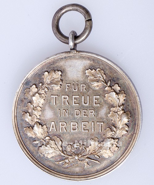 Oldenburg Medaille F r Treue In Der Arbeit Mit Etui Archiv Trave 