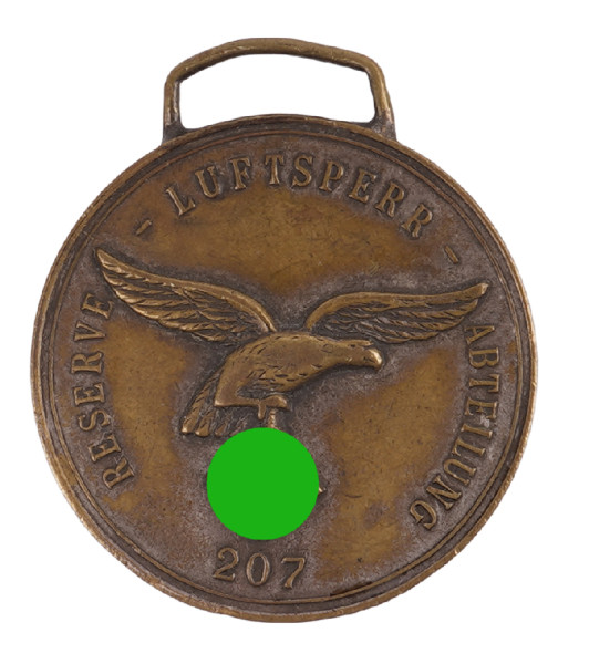 Reserve-Luftsperr-Abteilung 207 Medaille Kriegs-Weihnachten 1940