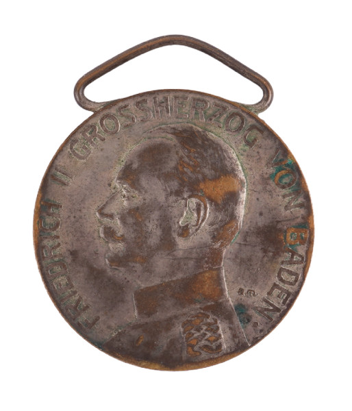 Baden Silberne Verdienstmedaille Friedrich II. 1908