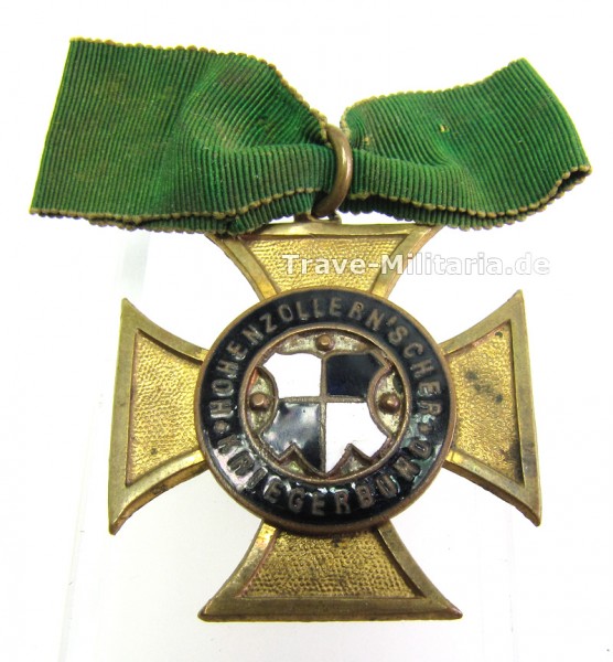 Hohenzollern`scher Kriegerbund-Kreuz