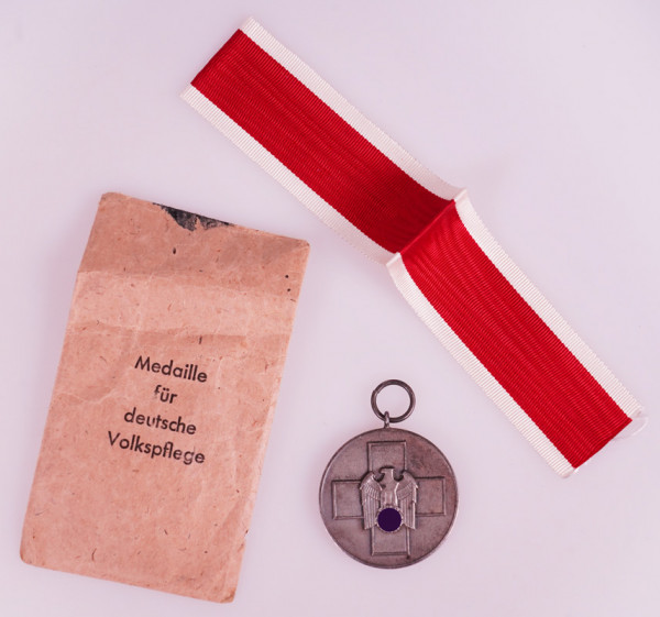 Medaille für deutsche Volkspflege mit Tüte