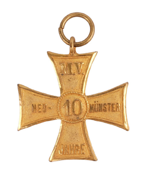 Militärverein Neumünster Kreuz für 10 Jahre