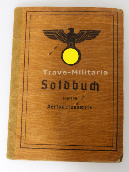 Soldbuch Felhofer Jg.-Rgt. 2 Brandenburg