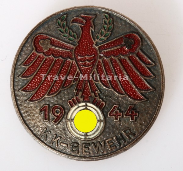 Standschützenverband Tirol- Vorarlberg- Gauleistungsabzeichen in Silber 1944