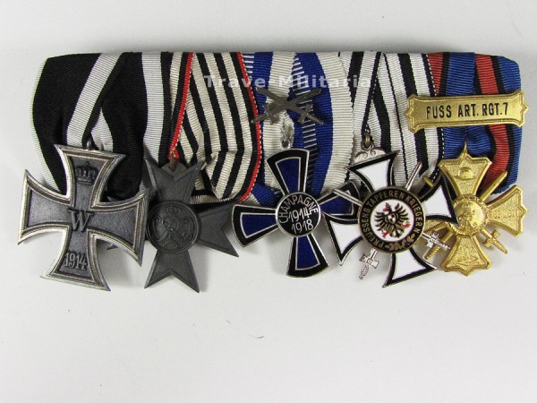 Ordenspange Fuß-Artillerie-Regiment 7