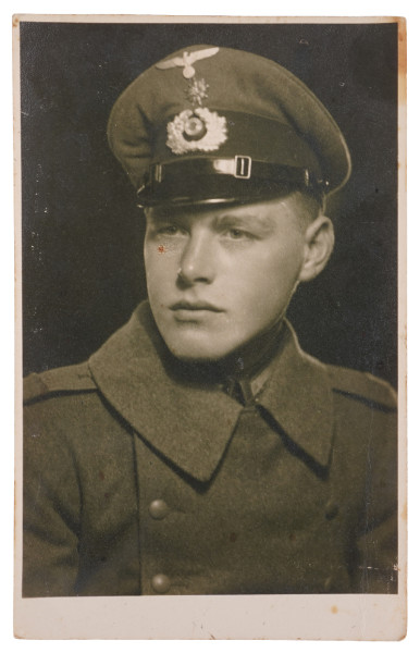 Portrait Gebirgsjäger im Mantel