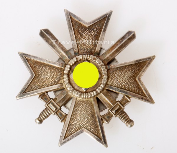 Kriegsverdienstkreuz 1. Klasse 1939 an Schraubscheibe mit Schwertern