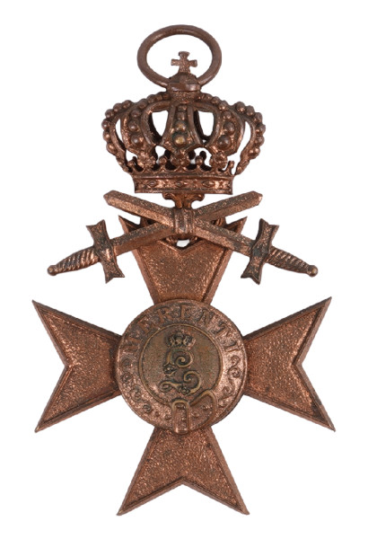 Bayern Militärverdienstkreuz 3. Klasse mit Krone und Schwertern