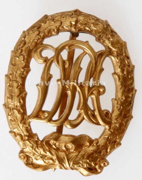 Deutsches Reichsportabzeichen SRA in Gold