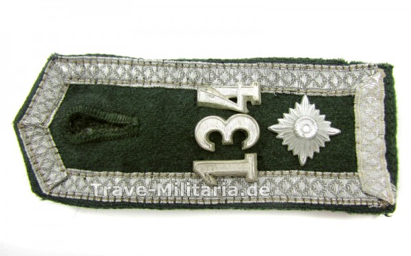 Schulterklappe M35 Infanterie-Regiment 134 Feldwebel