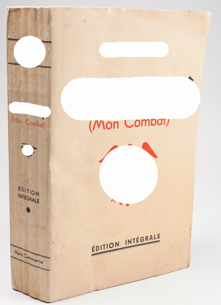 Mein Kampf (Mon Combat) französische Ausgabe