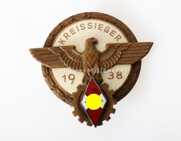 Ehrenzeichen Kreissieger im Reichsberufswettkampf 1938