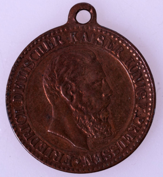 Medaille Deutscher Kaiser Friedrich und Wilhelm II. 1888