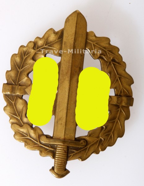 SA Sportabzeichen in Bronze mit Matrikelnummer 253684