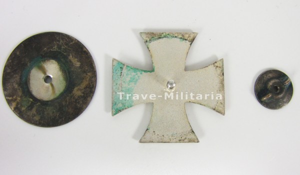 Eisernes Kreuz 1. Klasse 1914 an Schraubscheibe
