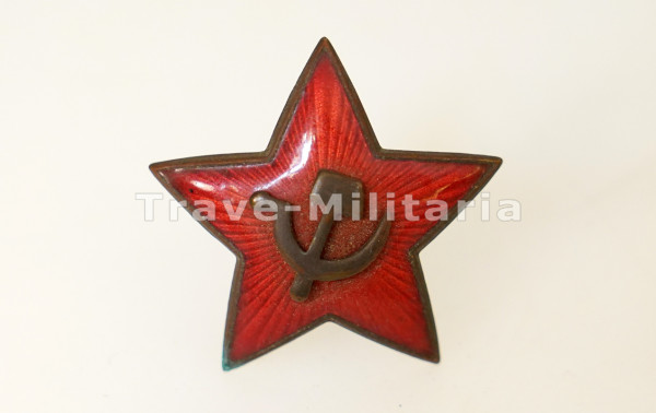 Sowjetunion Mützenabzeichen Roter Stern