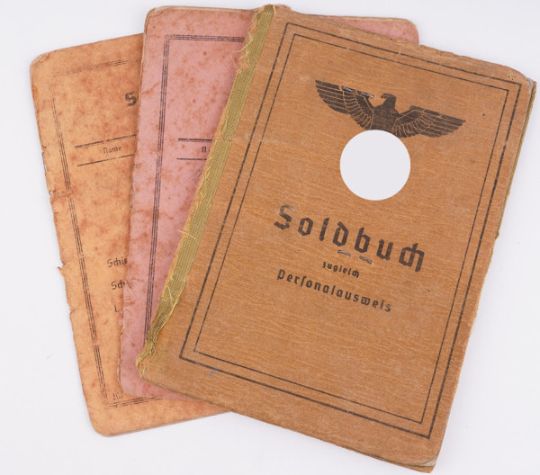 Soldbuch Kressin Grenadier-Ersatz-Bataillon 45 / Schatten-Division Wahn