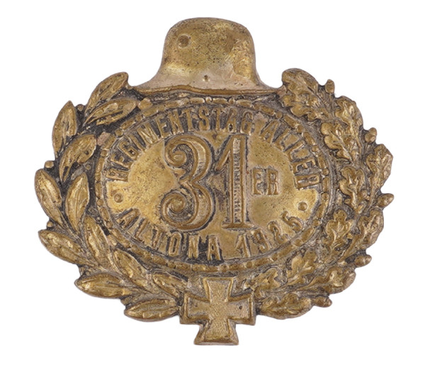 Regimentstag aller 31er Altona 1925 Teilnehmerabzeichen