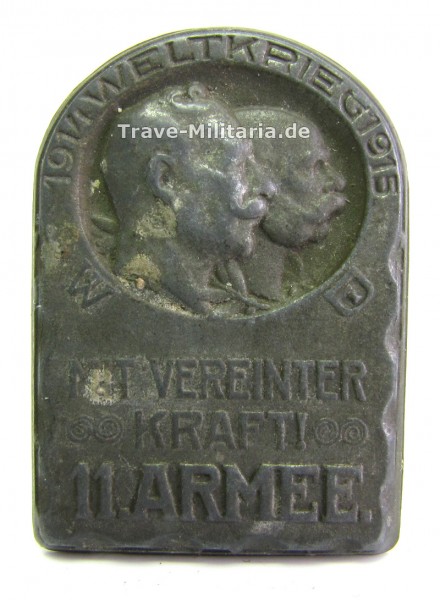 Abzeichen 1. Weltkrieg mit vereinter Kraft 11. Armee