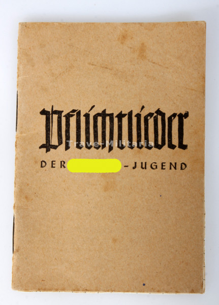 Heft Pflichtlieder der HJ