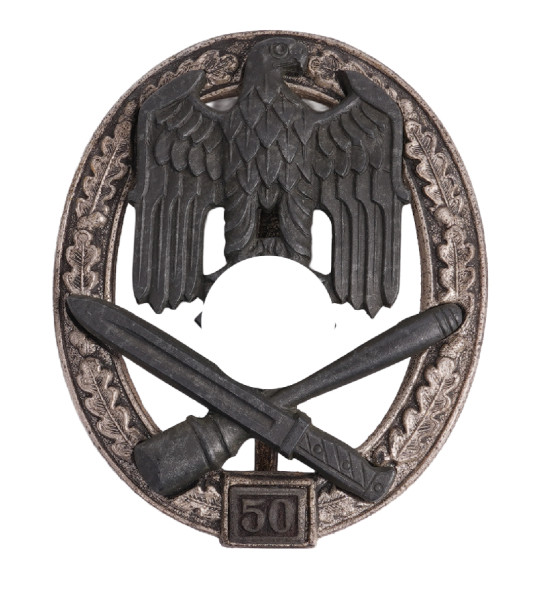 Allgemeines Sturmabzeichen mit Einsatzzahl 50